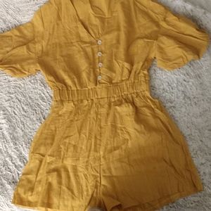 Yellow romper